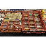 2 TRAYS OF BOXED DIE-CAST VEHICLES - MATCH BOX & DAYS GONE BY