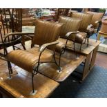 4 RETRO CHAIRS