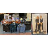 STATUS QUO - LARGE COLLECTION OF MEMORABILIA & MERCHANDISE INCLUDING 4 JACKETS