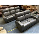 2 PIECE ELECTRIC RECLINING SUITE