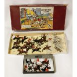 BRITAINS 236 HUNTING DISPLAY BOXED PAINTED LEAD FIGURES INCL. THE MEET & FULL CRY & OTHER