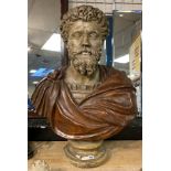 VERY LARGE EMPEROR ORALIS BUST - 18TH/ 19TH CENTURY 86CMS APPROX