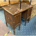 ANTIQUE SYRIAN STYLE DESK - POSSIBLY MADE FOR LIBERTY'S