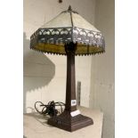 ART NOUVEAU STYLE TABLE LAMP 55CMS (H) APPROX