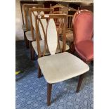 SET 4 MID CENTURY CHAIRS