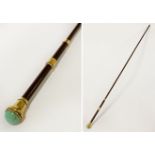 TURQUOISE TOPPED WALKING STICK