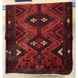 LARGE RUG - RED GROUND