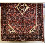 FIN E NORTH WEST PERSIAN MALAYER RUG 208CMS X 132CMS