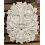 LARGE GREEN MAN PLAQUE