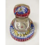 MILLEFIORI PAPERWEIGHT/PERFUME BOTTLE - A/F