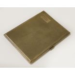 SILVER CIGARETTE CASE