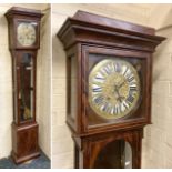 FRENCH REGULATOR CLOCK, SIGNED FRONT & BACK