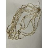 14CT GOLD CLASP PEARL NECKLACE