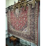 CENTRAL PERSIAN KASHAN CARPET 370CMS X 245CMS