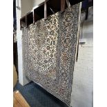 CENTRAL PERSIAN KASHAN CARPET 300CMS X 200CMS