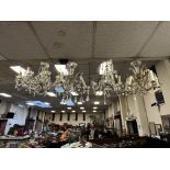 4 X CRYSTAL CHANDELIERS