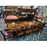 MAHOGANY DINING SUITE