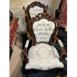 SET OF 8 DINING CHAIRS