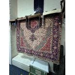 NORTH WEST PERSIAN TABRIZ CARPET 283CMS X 203CMS