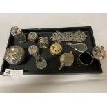 COLLECTION OF INTERESTING SILVERWARE