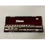 JUPITER SILVER PLATE FLUTE WITH CASE