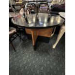 ART DECO FOLDABLE DROP LEAF TABLE