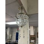 CRYSTAL GLASS CEILING LIGHT