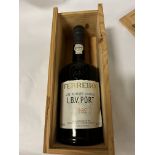 FERREIRA BOTTLE OF PORT 1982 IN BOX