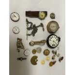 COLLECTION OF WATCHES & WATCH PARTS