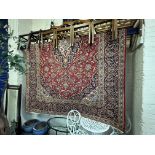 CENTRAL PERSIAN KASHAN CARPET 370CMS X 245CMS