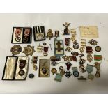 COLLECTION OF MASONIC MEDALS