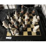 FIGURAL CHESS SET