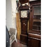 OAK CASED GRANDFATHER CLOCK