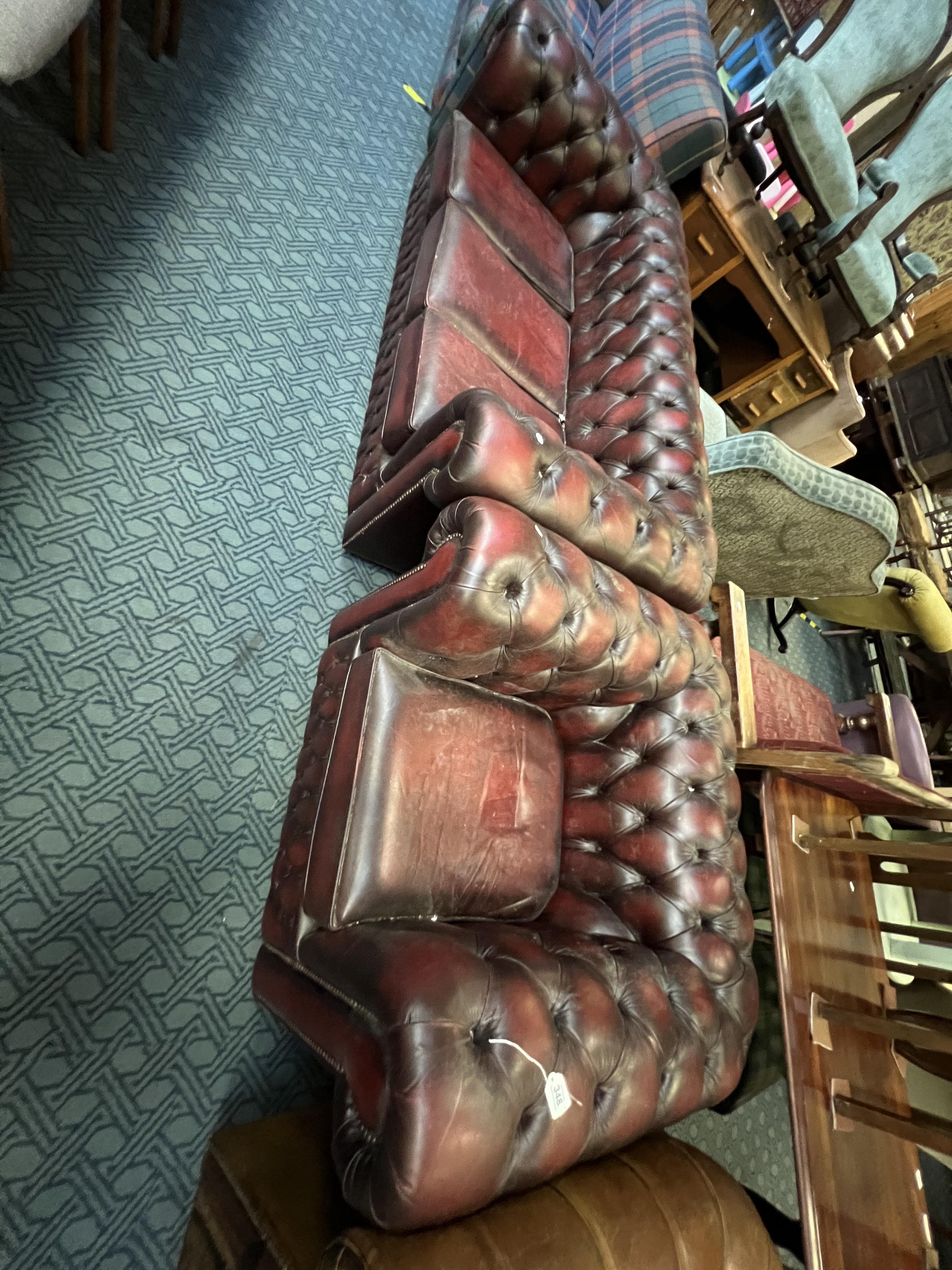 2 PIECE CHESTERFIELD SUITE