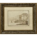 PAIR OF FRAMED JACQUES PROU (c.1640-1686) PRINTS - VIEW OF ROME