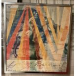 SIGNED LIMITED EDITION LARRY RIVERS (1923-2002) ROBERT MILLER GALLERY POSTER - FRAMED 99/100