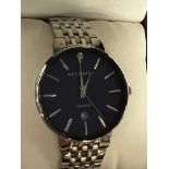 ACCURIST GENTS WATCH, WORKING, PAPERWORK & BOX