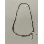 18CT WHITE GOLD NECKLACE - APPROX 2.06 DIAMONDS, APPROX 30 GRAMS