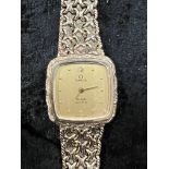 9CT GOLD LADIES OMEGA WATCH