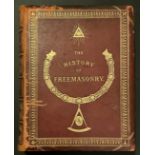 THE HISTORY OF FREEMASONRY BY ROBERT F GOULD IN THREE VOLUMES