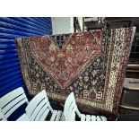 SOUTH WEST PERSIAN QASHQAI RUG 210CMS X 153CMS