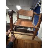 LEATHER BOUND CHAIR