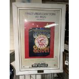 RICK GRIFFIN JOINT SHOW POSTER SIGNED / FRAMED
