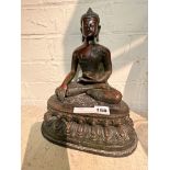 LARGE BRONZE CHINESE FIGURE - 12'' (H)