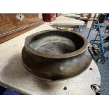 BRONZE CHINESE CENSER - MARK TO BASE