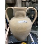 LARGE HILLSTONIA STONEWARE VASE