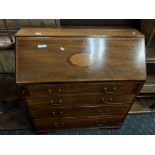 VICTORIAN INLAID BUREAU