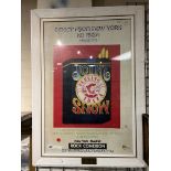 RICK GRIFFIN JOINT SHOW POSTER SIGNED / FRAMED