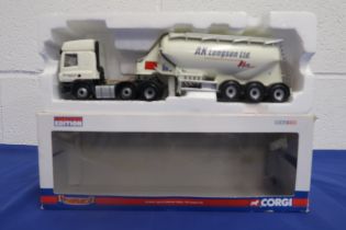 Corgi DAF CF Felbinder Tanker/AK Longson Ltd - Mint/Box Worn