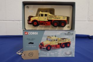 Corgi Scammell Contractor/The Pointer Group - Mint/Box Slight Wear